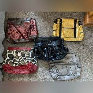 2 Miche Prima bags and 5 shells….as well as 3 sets of handles.